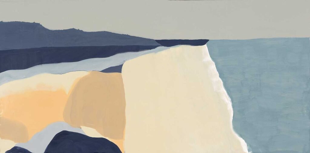 Horizontal Abstract Landscape