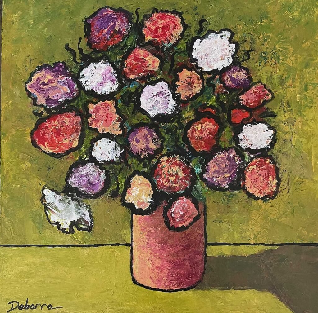Une Vase Rose