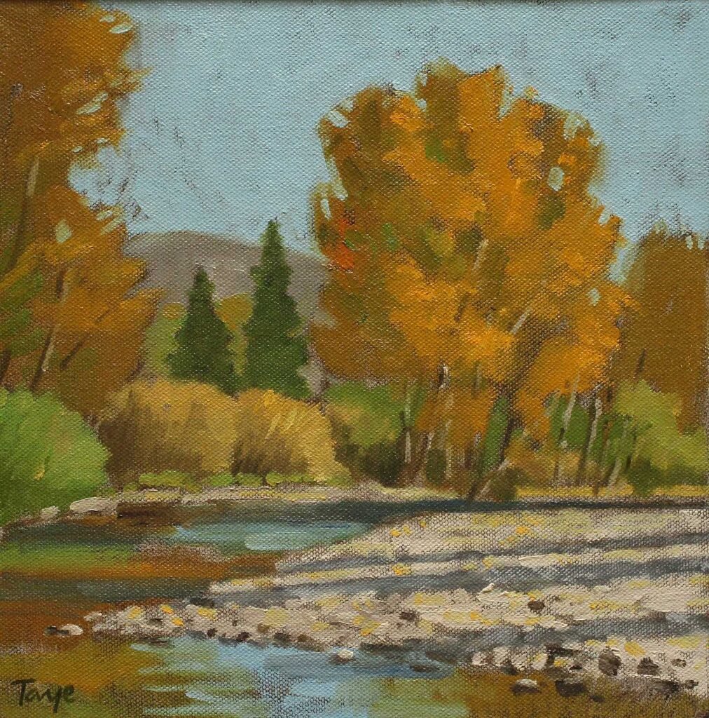 October by the Boise River