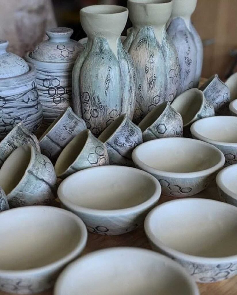 Glaze ware - In Process