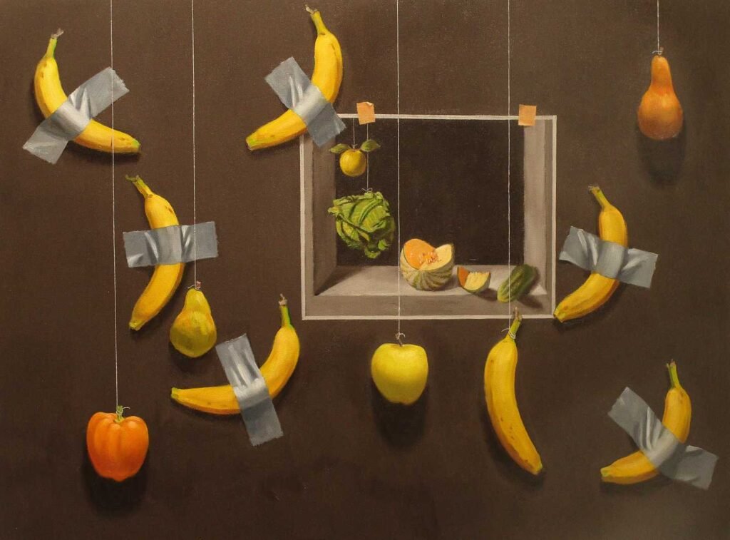 Arrangement in Yellow and Gray, with Cotan