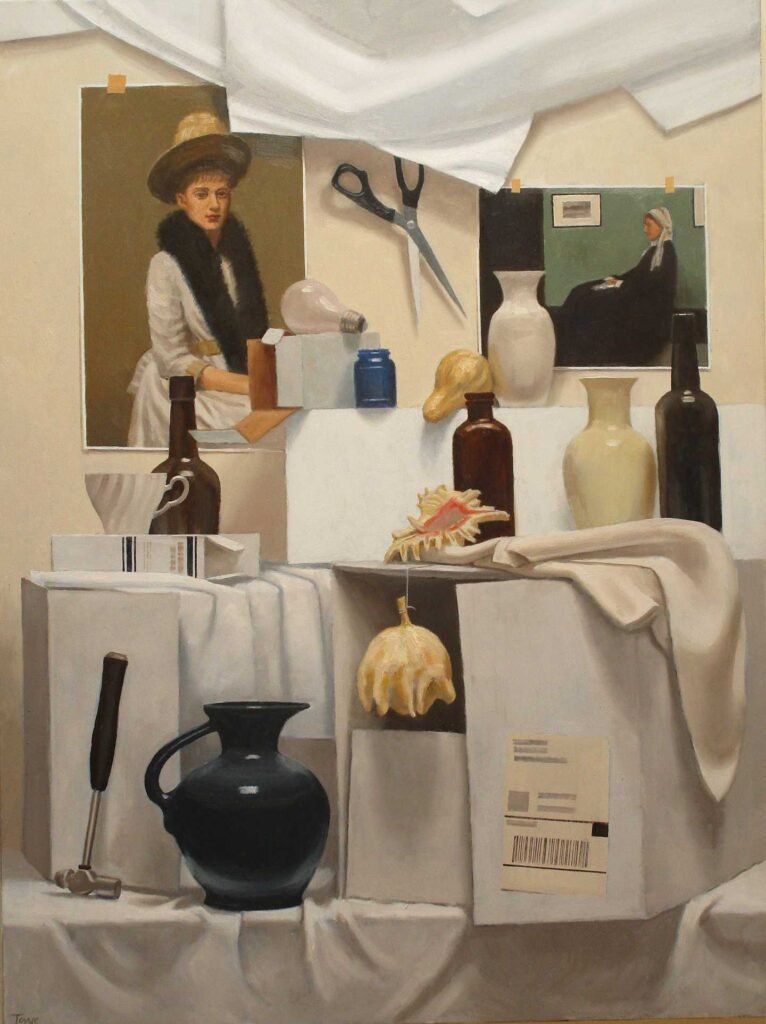 Arrangement in White and Black