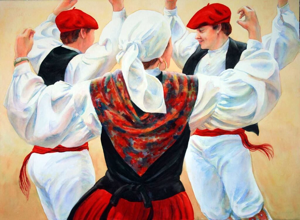 Basque Dancers Jots II