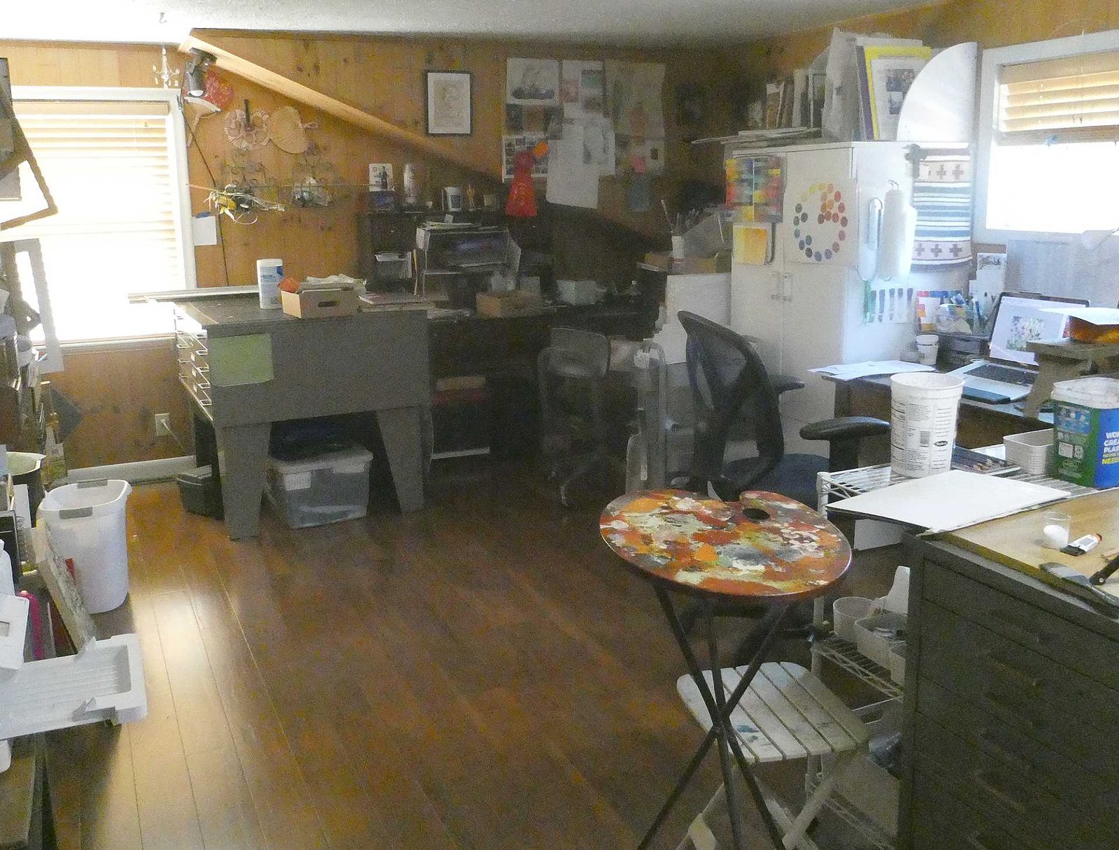 Carol Elliott Smith's Studio